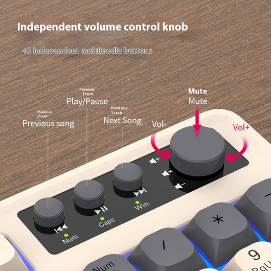 Set Teclado Mecánico y Ratón para E-sports - Rendimiento Competitivo - Image 2