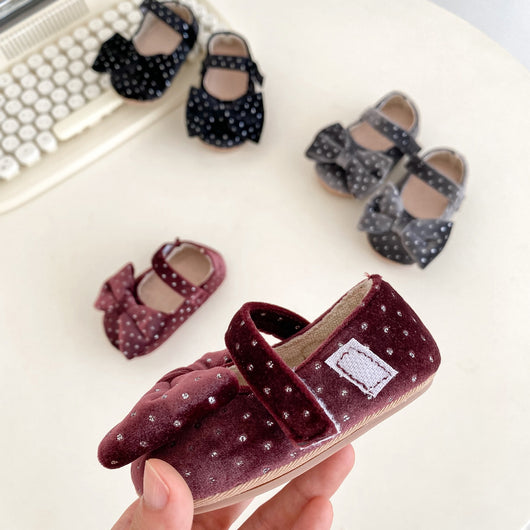 Zapatos para Bebé Niña Primavera Otoño con Lazo Grande Adorable - Image 15
