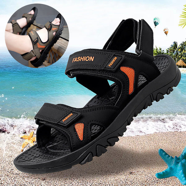 Sandalias Velcro para Hombre Transpirables Verano Playa