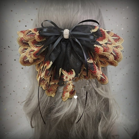 Pasador Lolita Japonés con Lazo - Clip para Cola de Caballo Elegante - Image 16
