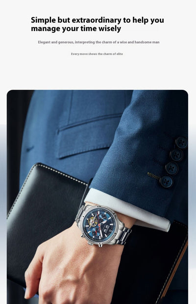 Reloj Deportivo Multifuncional Hombre con Diseño Calado - Image 17