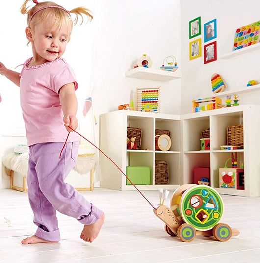 Caracol Arrastrable de Madera para Bebés y Niños Pequeños - Image 11