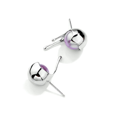 Aretes de Plata Pura con Estilo Contemporáneo - Image 9