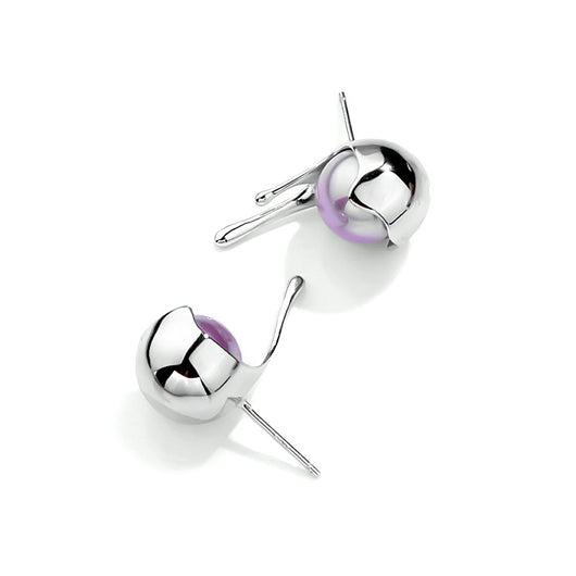 Aretes de Plata Pura con Estilo Contemporáneo - Image 9