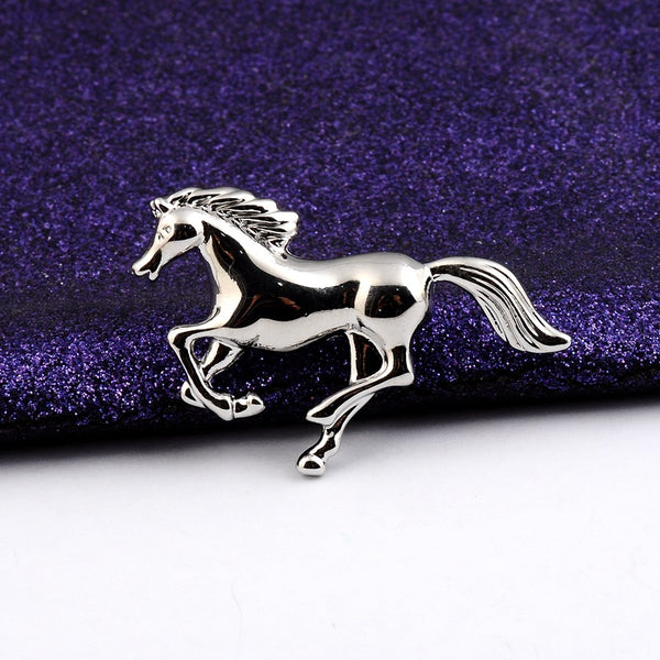 Broche Prendedor Caballo Ecuestre para Hombre