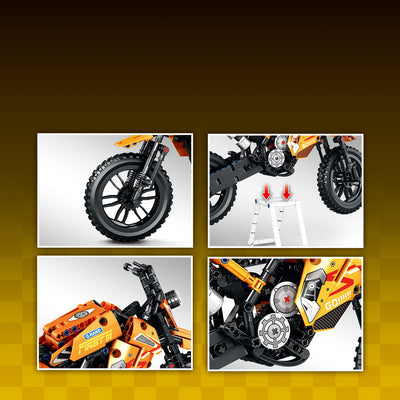 Bloques de Construcción Moto - Puzzle Educativo para Niños - Image 16