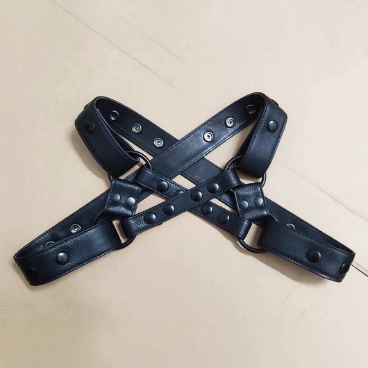 Arnés de Pecho Cinturón Ajustable para Hombre - Estilo Biker Nocturno - Image 11