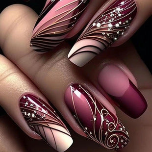 Pegatinas de Uñas Onda Ballet con Acabado Desprendible - Image 11
