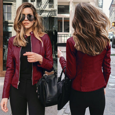 Blazer de Cuero PU para Mujer - Colección Otoño Invierno - Image 7
