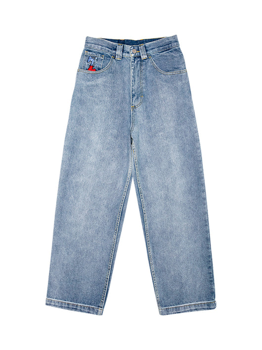 Jeans Hip Hop Casual para Hombre con Bolsillo Elefante Bordado - Image 5