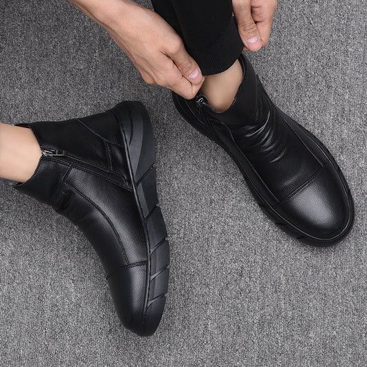 Botines Altos de Cuero Casual - Image 3
