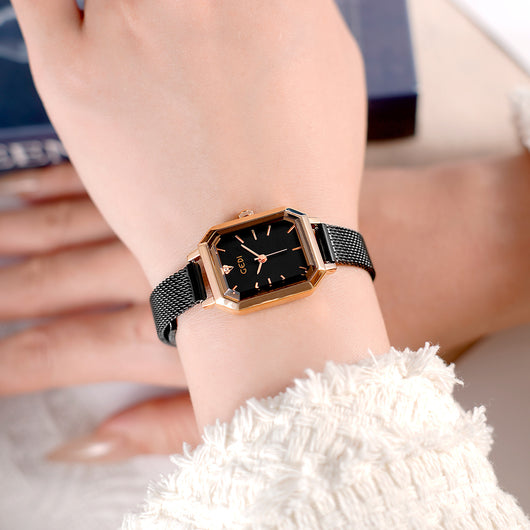 Reloj Cuadrado Retro Casual Versátil para Mujer - Image 3