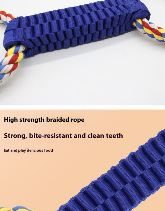 Juguete de Cuerda para Tirar Limpiador Dental Interactivo para Perros - Image 7