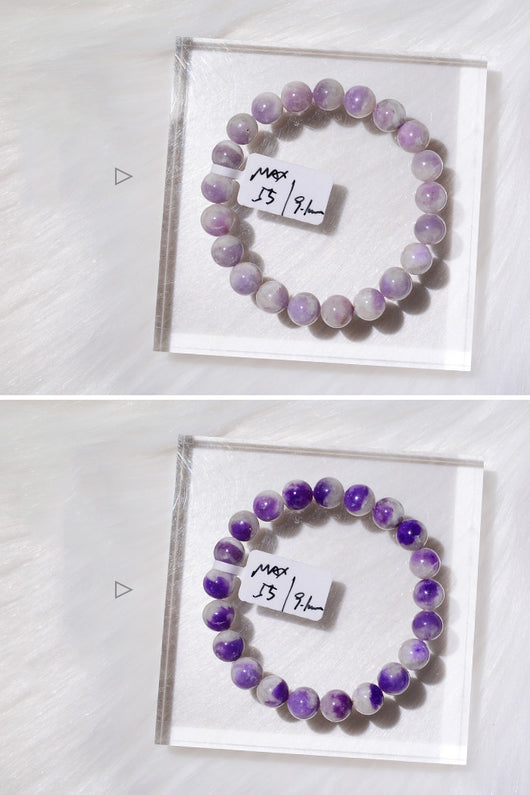 Pulsera de Sodalita Natural que Cambia a Púrpura con la Luz Solar - Image 15
