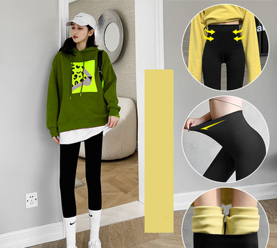 Leggings Plus Térmicos con Forro de Velvet - Abrigo Exterior - Image 49