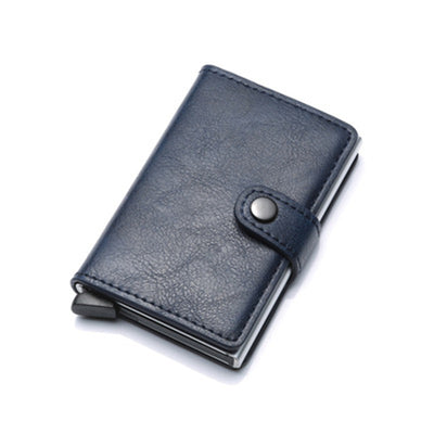Billetera Vintage para Hombre con Protección RFID, Cuero y Aluminio - Image 25