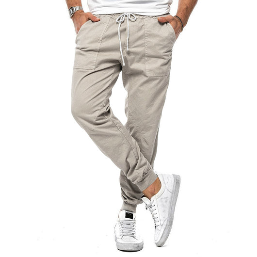 Pantalones Casuales Hombre Primavera Otoño Ajuste Relajado Deportivos - Image 6