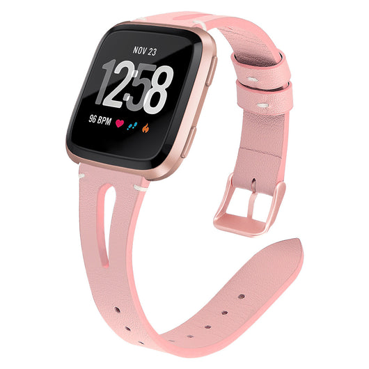 Reloj de Pulsera con Correa de Cuero Estampado y Abertura Angosta - Image 11
