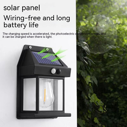 Lámpara Solar de Pared para Jardín con Sensor de Movimiento - Resistente al Agua - Image 3