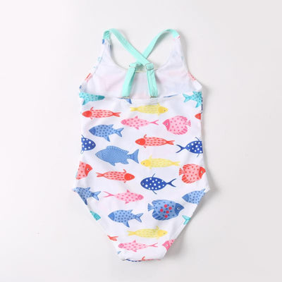 Traje de Baño Infantil sin Mangas - Cómodo y Seguro para Niñas - Image 21