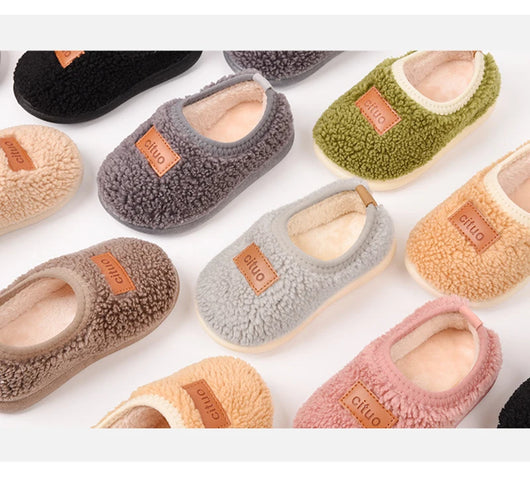 Zapatos de Algodón para Bebés y Niños Pequeños con Suela Antideslizante y Forro Cálido - Image 12