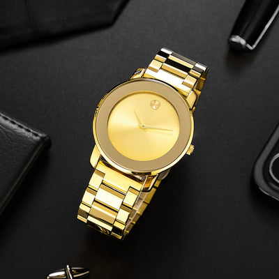 Reloj de Negocios Ultra Delgado para Hombre en Acero Inoxidable con Movimiento de Cuarzo - Image 13
