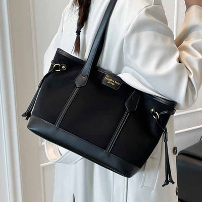 Bolso de Hombro Elegante Textura Premium Tote Ejecutivo - Image 4