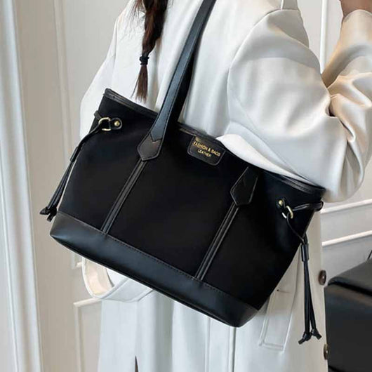 Bolso de Hombro Elegante Textura Premium Tote Ejecutivo - Image 4