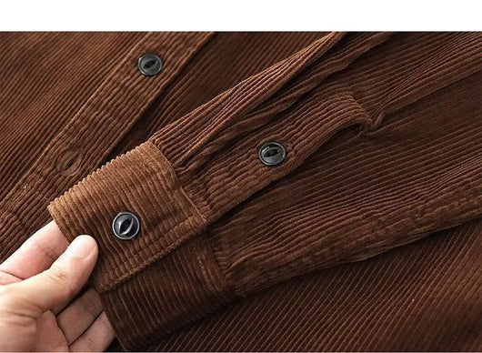 Camisa de Manga Larga para Hombre Primavera Otoño - Image 14