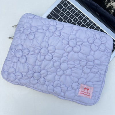 Bolsa para Tablet 13 Pulgadas con Bordado Floral y Algodón Acolchado - Image 17