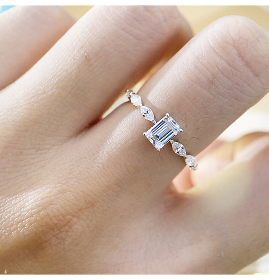 Anillo de Plata Minimalista para Mujer - Diseño Versátil Lujo Accesible - Image 13
