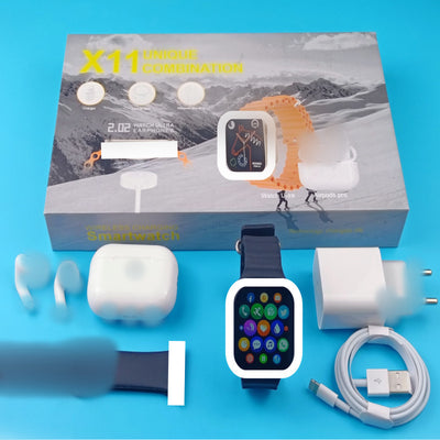 Reloj Inteligente 6 en 1 con Powerbank Inalámbrico, Auriculares Bluetooth y Correas Intercambiables - Image 13