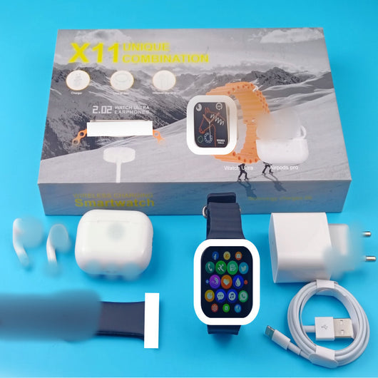 Reloj Inteligente 6 en 1 con Powerbank Inalámbrico, Auriculares Bluetooth y Correas Intercambiables - Image 13