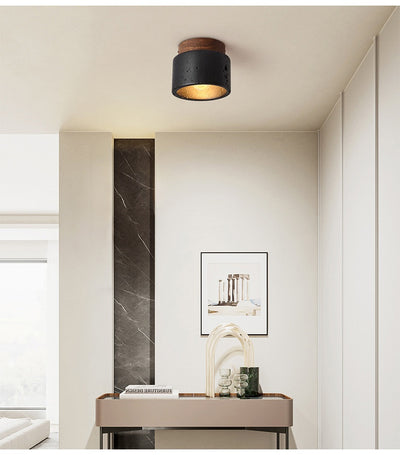 Lámpara de Techo Moderna Minimalista Negra y Amarilla - Image 23