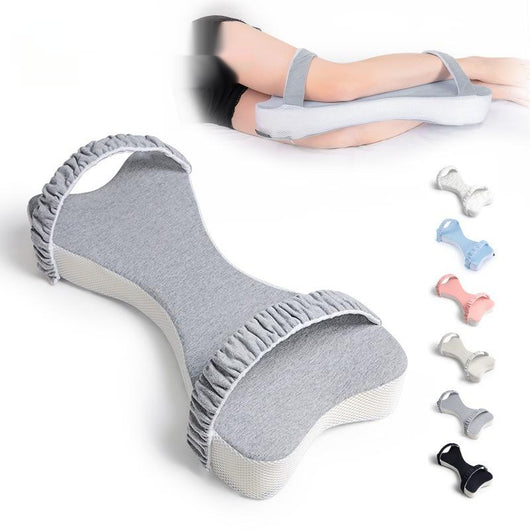 Almohada Ergonómica Dual para Rodilla y Piernas - Espuma Viscoelástica para Embarazo y Descanso Lateral