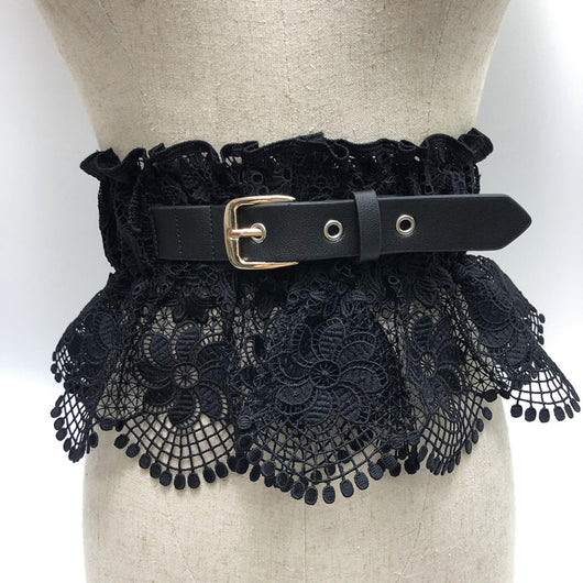 Cinturón Decorativo Blanco Ancho para Mujer - Image 10