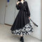 Vestido Largo Retro Francés Bajo la Rodilla