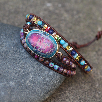 Pulsera de Cuero Trenzado - Image 7