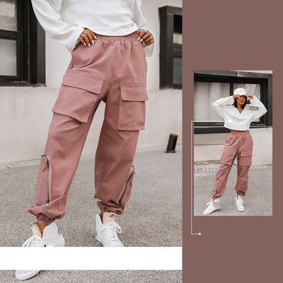 Pantalones Deportivos Holgados Reforzados para Mujer - Image 7