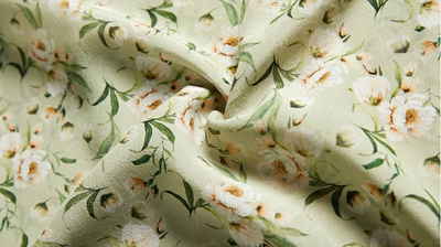 Blusa Larga Estampado Floral en Seda Sintética para Mujer - Image 9