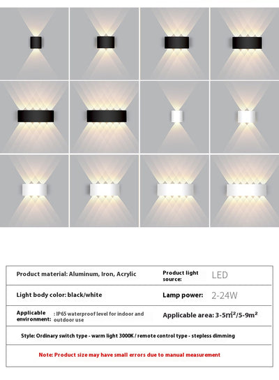 Lámpara Solar de Pared Exterior Inteligente con Control Remoto - Image 14