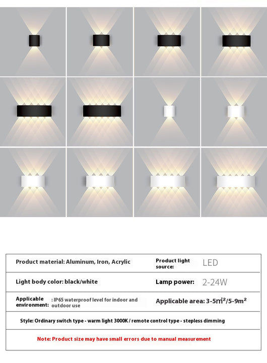 Lámpara Solar de Pared Exterior Inteligente con Control Remoto - Image 14