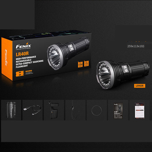 Linterna Táctica Recargable LR40R 12000 Lúmenes - Image 2