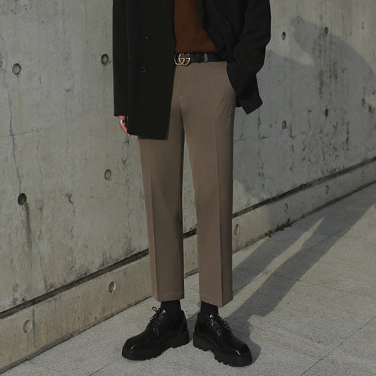 Pantalón de Traje Ajustado Casual Elegante