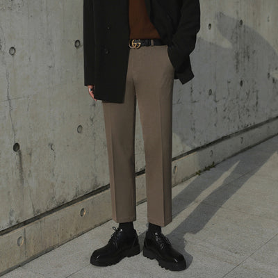 Pantalón de Traje Ajustado Casual Elegante