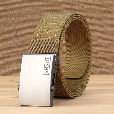 Cinturón de Lona para Hombre con Hebilla Suave - Image 10