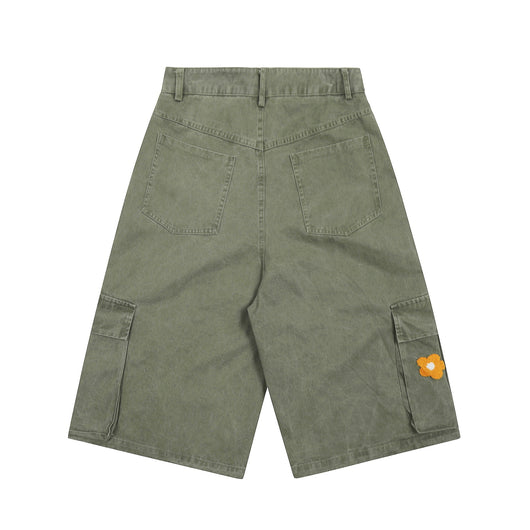 Shorts Casuales Rectos para Mujer con Estampado Hipster Urbano - Image 21
