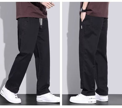 Pantalones de Trabajo Vintage Holgados para Hombre - Estilo Casual Americano - Image 14
