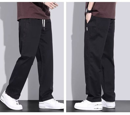 Pantalones de Trabajo Vintage Holgados para Hombre - Estilo Casual Americano - Image 14