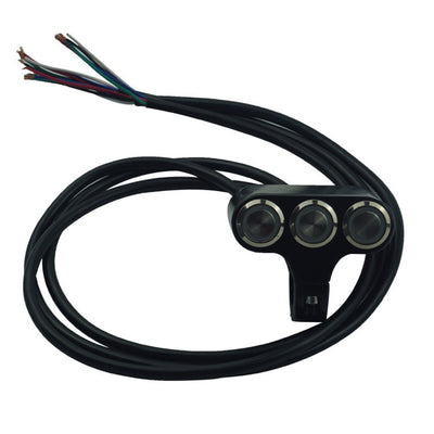 Faro LED Delantero para Motocicleta con Manillar Aluminio y Botón Multifunción - Image 7